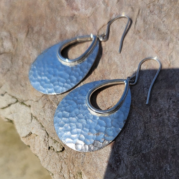Sterling JCM Designer Earrings - Picture 2 of 6